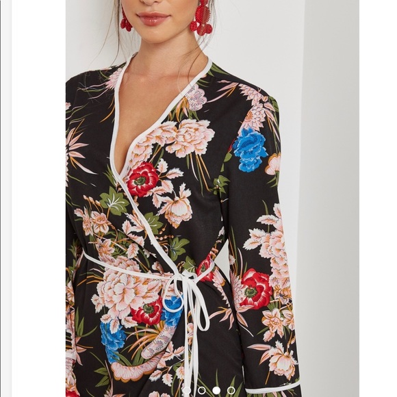 Maxi floral dress - Picture 3 of 4